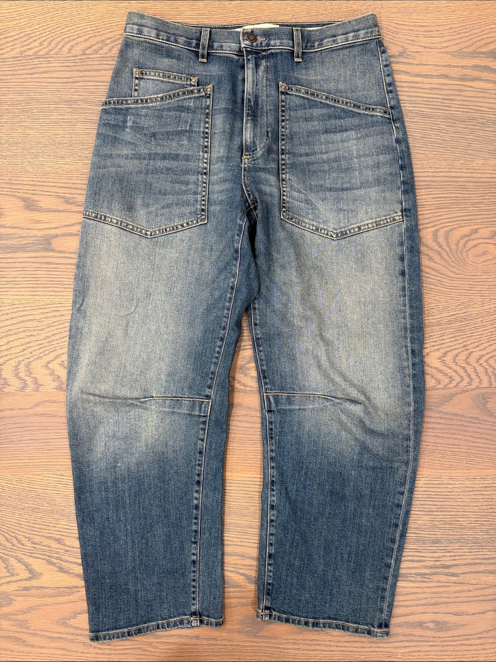 Nili Lotan Shon Barrel Denim Jean
